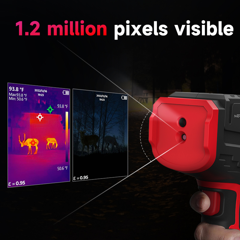 กล้องถ่ายภาพความร้อนแบบมือถือส - Nf 521 Thermal Imaging Camera บทวิจารณ์และราคา